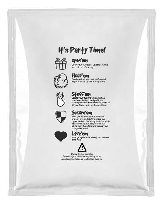 8″ ECO STUFFING FIBER PACK