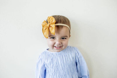 Be Happy | Petite Party Bow: Alligator Clip